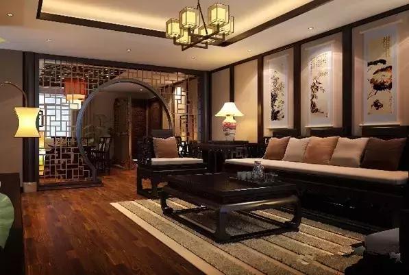 新中式红木沙发客厅效果图,怎么让红木沙发装修成现代风格