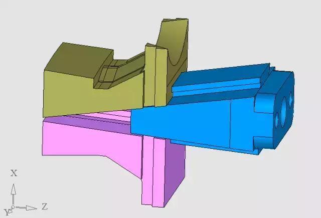 ug模具设计教程之汽车扶手分模,ug模具设计之经典片体拔模解析