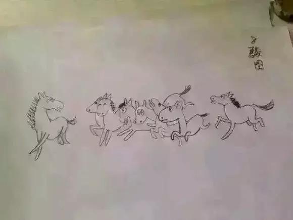 郎世宁画的乾隆八骏图,八骏图是谁画的