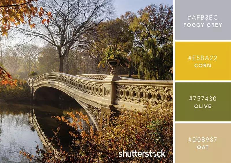 相见恨晚的色彩搭配,两种好看的颜色搭配