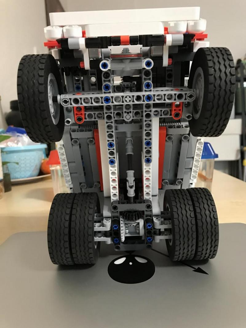 儿童玩具磁性小火车积木,米兔积木矿山卡车