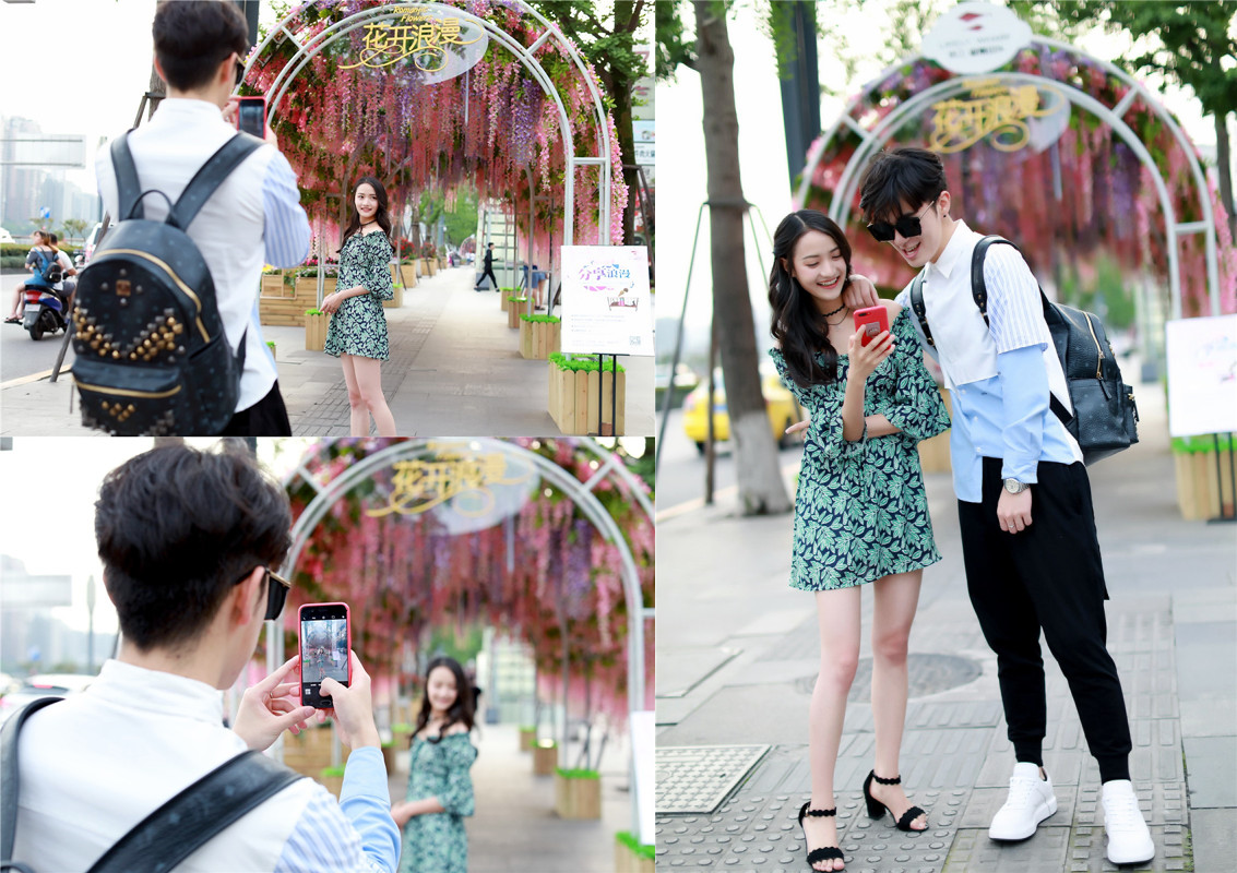 重庆小情侣秀恩爱,重庆小情侣旅游