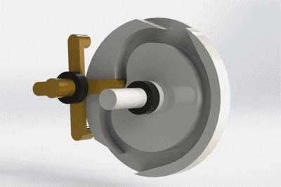 机械动态图，越南的工程师阮德升制作的机械动画，望珍藏