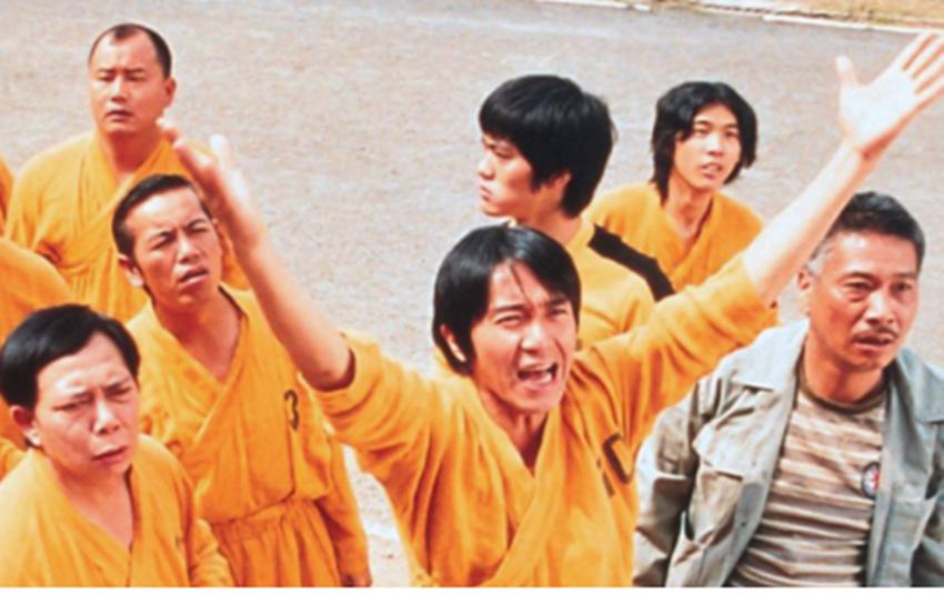 少林足球赵薇和星爷,少林足球赵薇扮浓妆gif