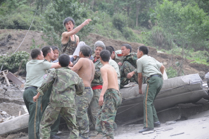 汶川地震十年重走北川老县城,汶川大地震北川老县城地震遗址