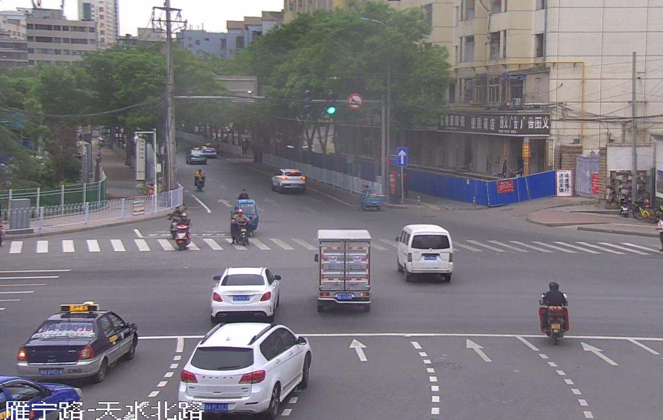 天水北路雁宁路交叉口,兰州市天水路最新路况