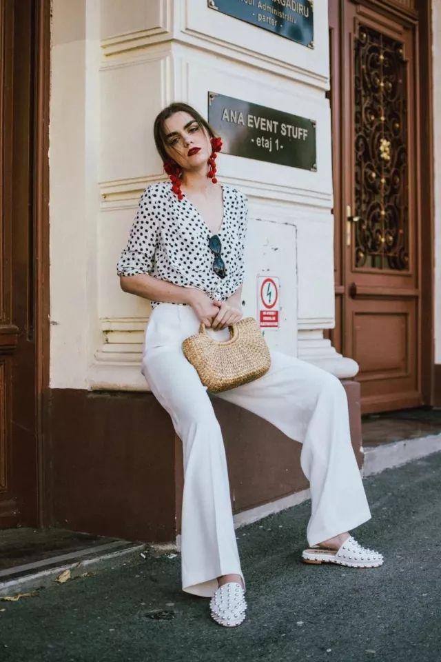 白裤子怎么穿不显胖,怎么穿都显瘦的裤子