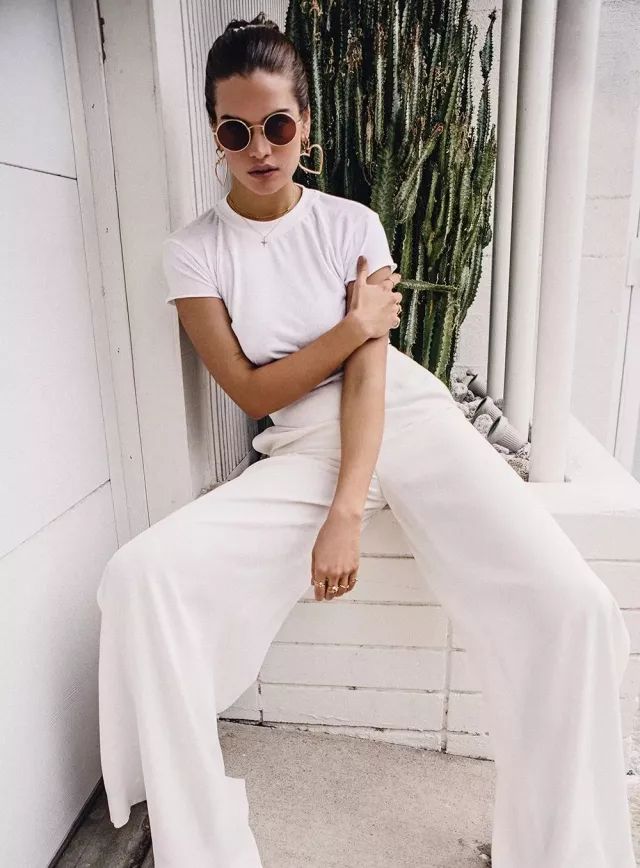 白裤子怎么穿不显胖,怎么穿都显瘦的裤子