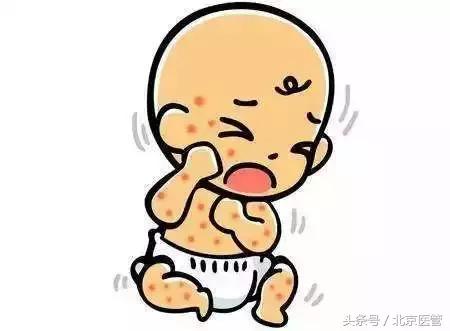 宝宝身上起疹子痒睡不着怎么缓解,宝宝温度高身上痒起红疹子