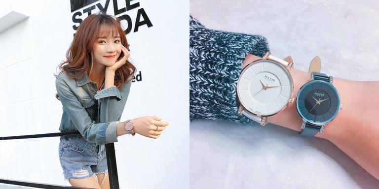 韩妞潮人都爱的时尚腕表JULIUS,让你在这个春夏玩翻首尔韩风