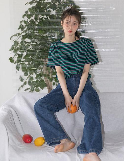 现在都这样扎衣服！忽然才知道扎起来有多显瘦