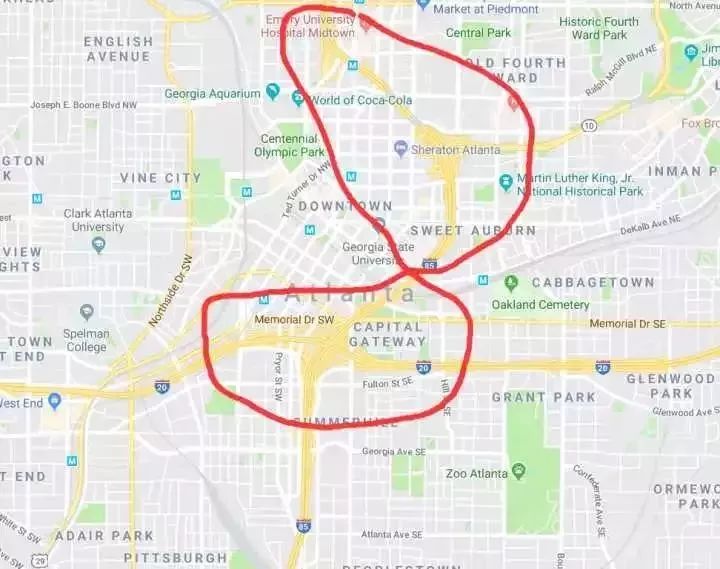 美国二线城市和中国二线城市,中国四线城市和美国四线城市