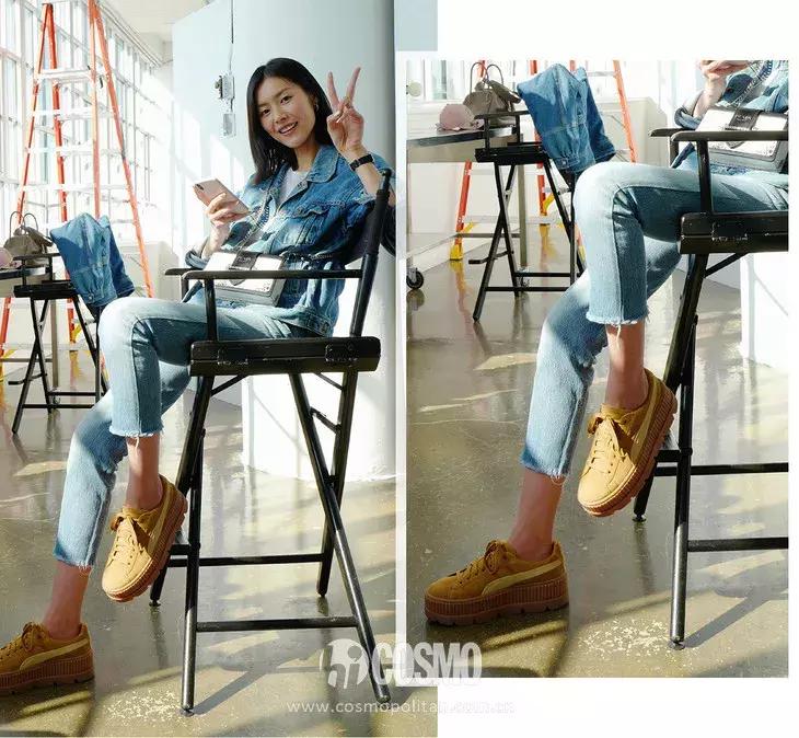 杨幂刘雯秋冬潮品,杨幂刘雯都为超长大衣着迷