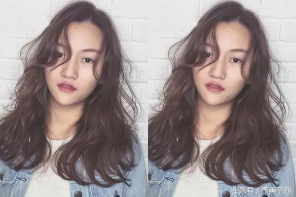 慵懒烫发中长冷烫,蛋卷烫中长发慵懒风