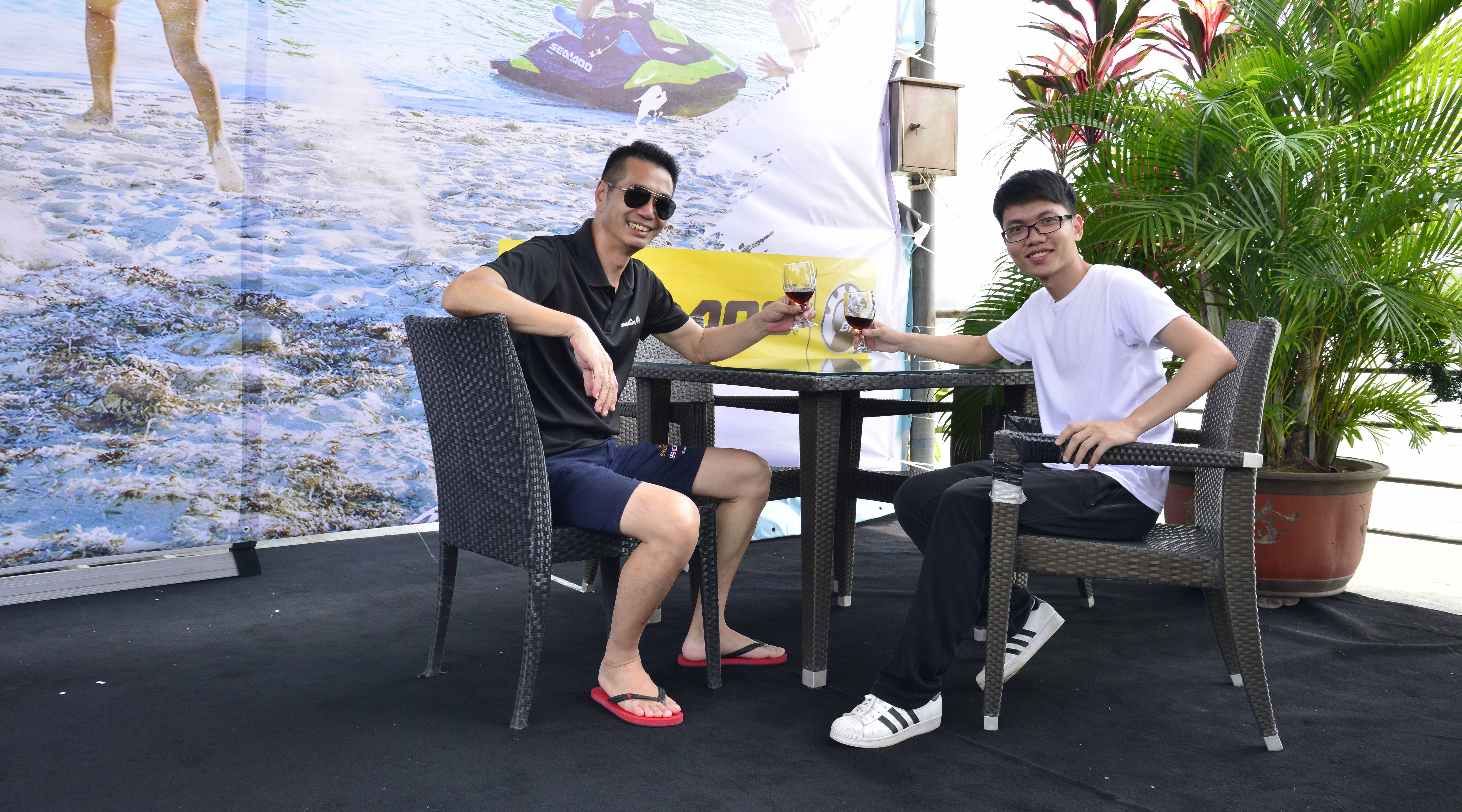 第一次体验海上摩托艇,真实的水上摩托艇