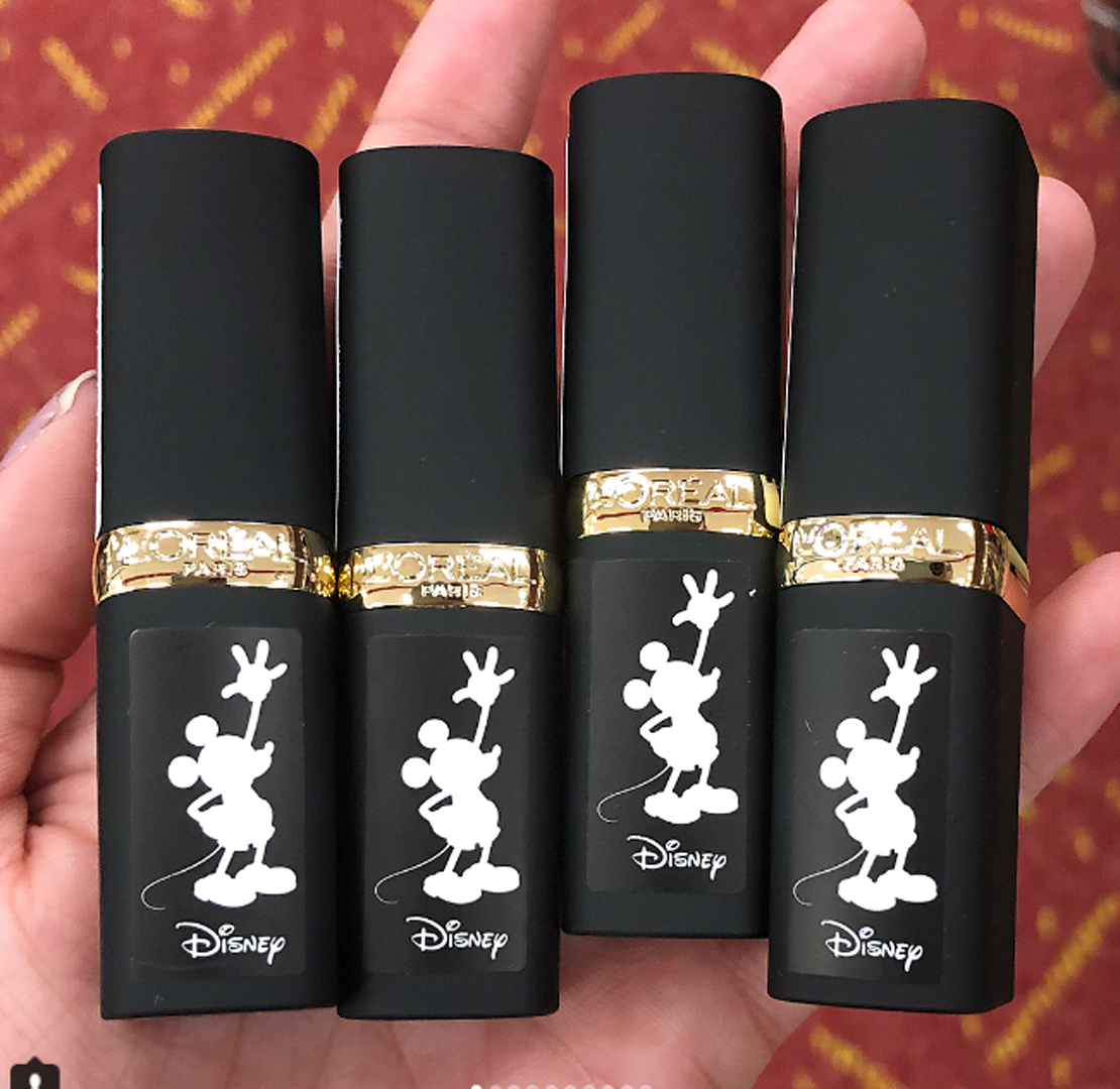 欧莱雅小白管口红和腮红米老鼠,欧莱雅联名系列