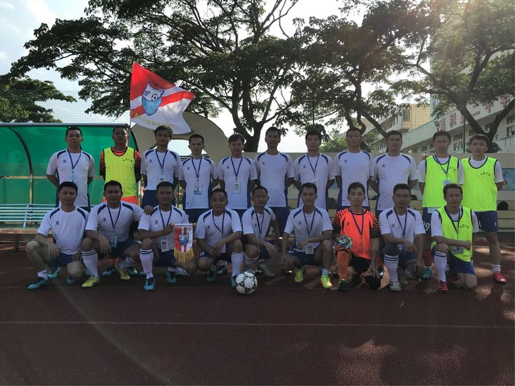 「“忠诚杯”足球赛」一球惜败虽败犹荣