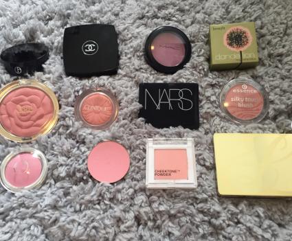 少女元气腮红推荐色号,腮红十二块