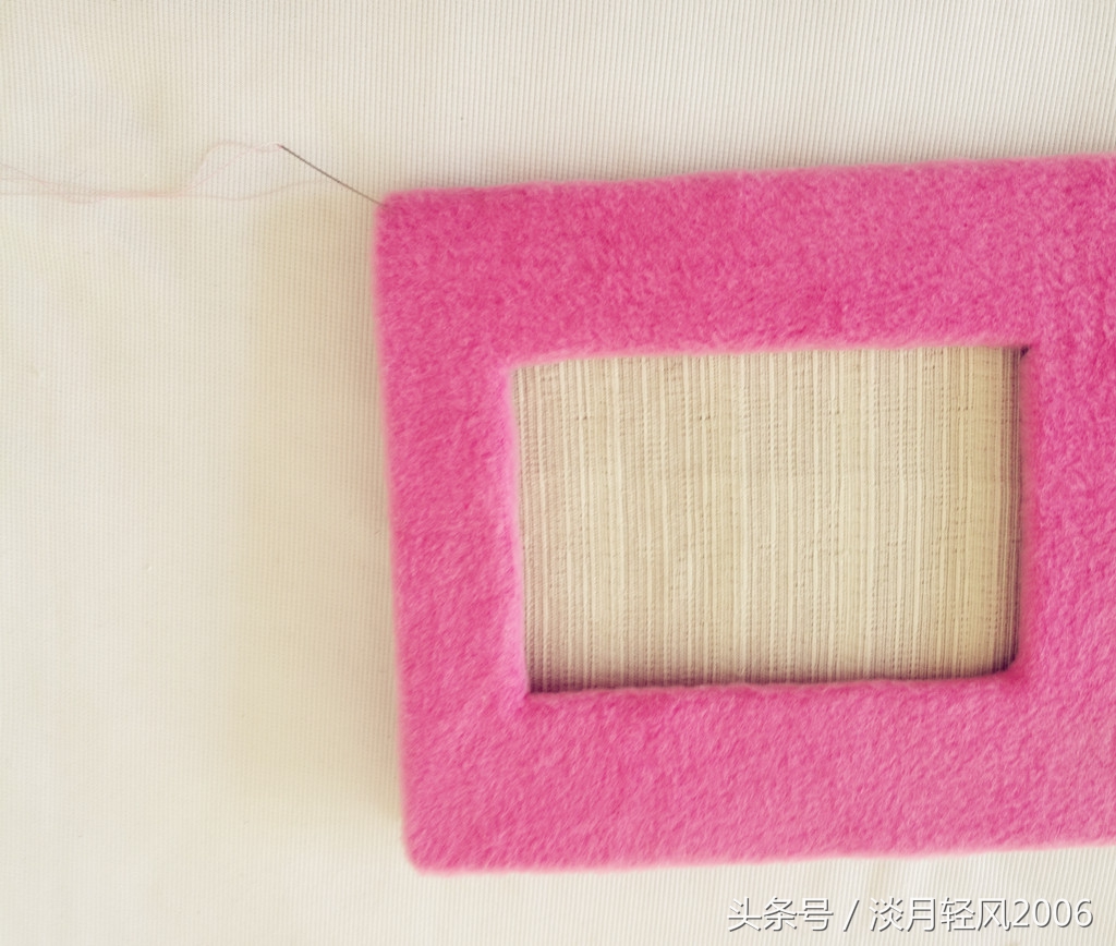 中秋节布艺相框怎么做,三年级布艺相框制作视频