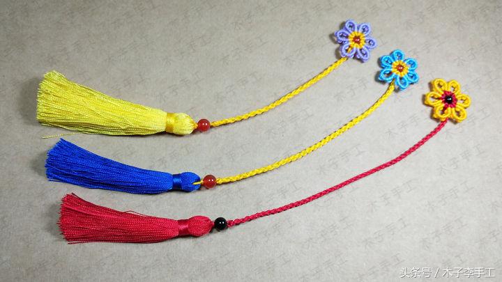 女生可爱小书签纸做的,怎么做小花书签