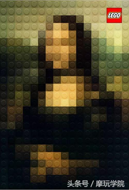 用无数马赛克组成的世界名画，考考你的艺术修养！