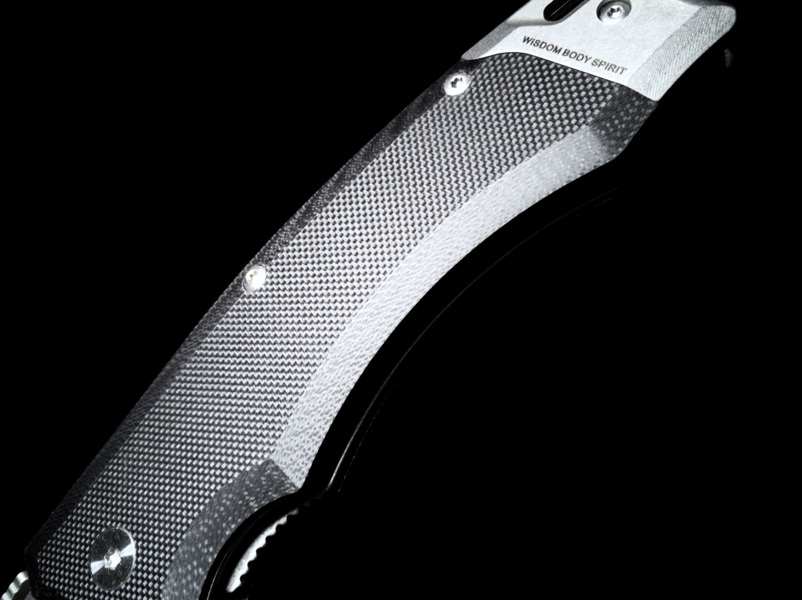 汉道洛克折叠刀钛合金版,汉道洛克刀镂空手柄好吗