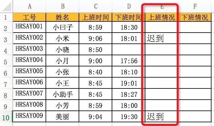 考勤原始记录快速做出考勤表,如何快速的弄好考勤记录