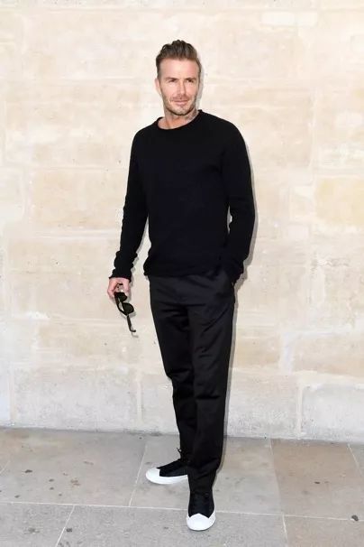 贝克汉姆和布拉德皮特西装,贝克汉姆小李子