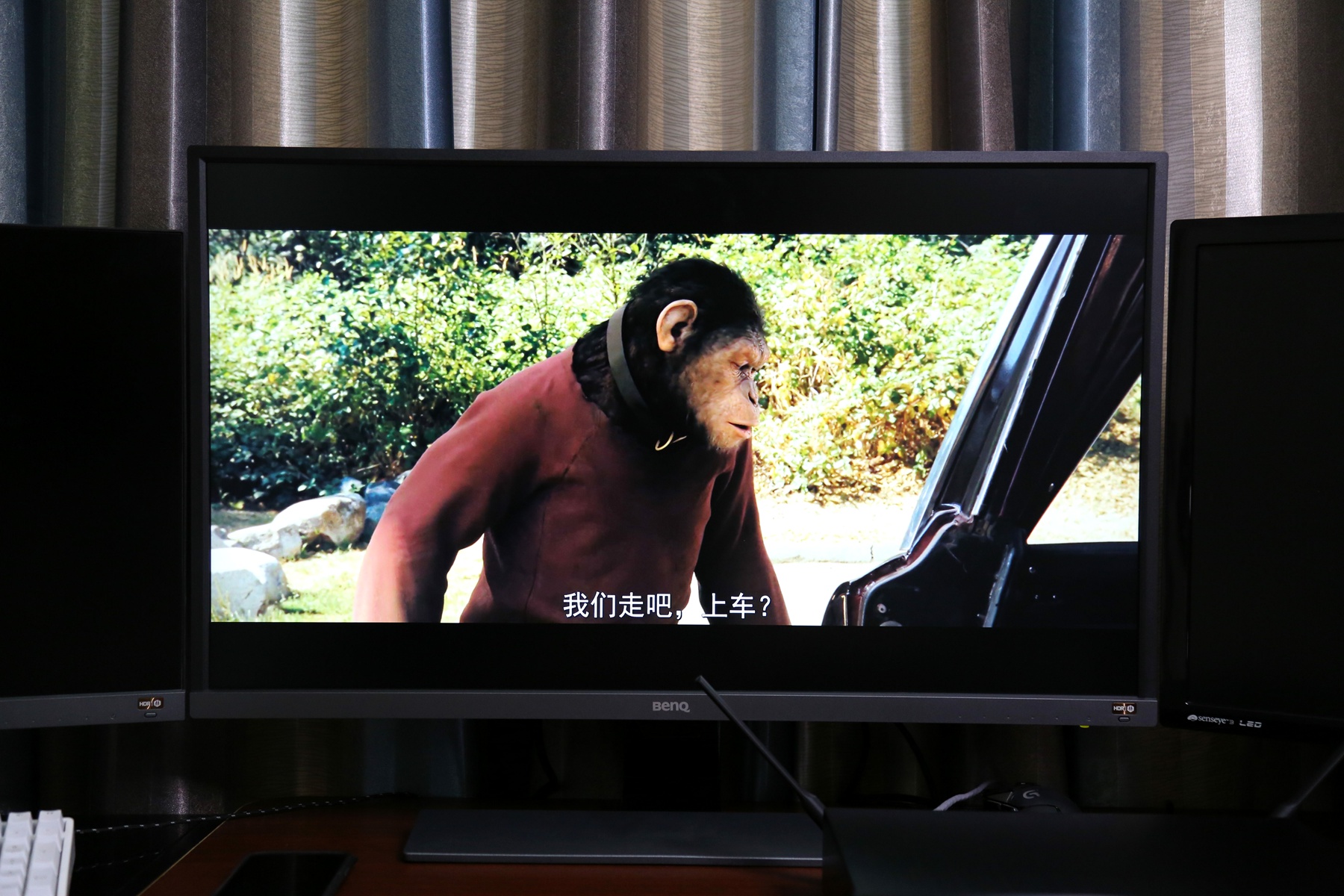 明基32英寸4khdr显示器ew3270u,明基影音娱乐显示器ew3280u评测