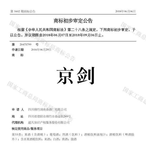 商标夏季系列,商标公告2019年
