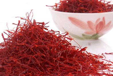 凉血清热的中药藏红花,花具有活血化瘀凉血解毒解郁安神