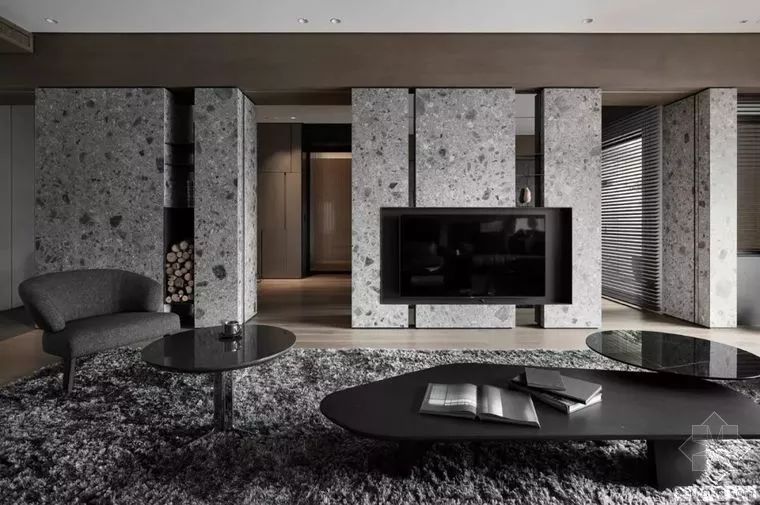 客厅电视背景墙简约小柜子效果图,2021现代简约背景墙效果图客厅