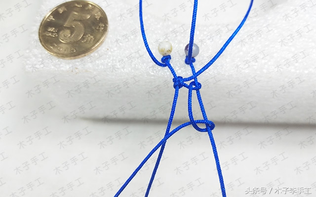 妹子用五毛钱硬币做了一款葫芦钥匙挂，朋友都抢着要