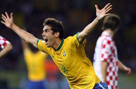 卡卡南非世界杯表现,卡卡第1届世界杯