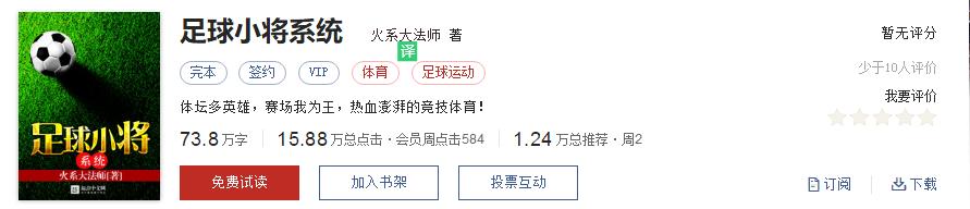 足球世界杯类的小说,好看的足球竞技类小说推荐完结