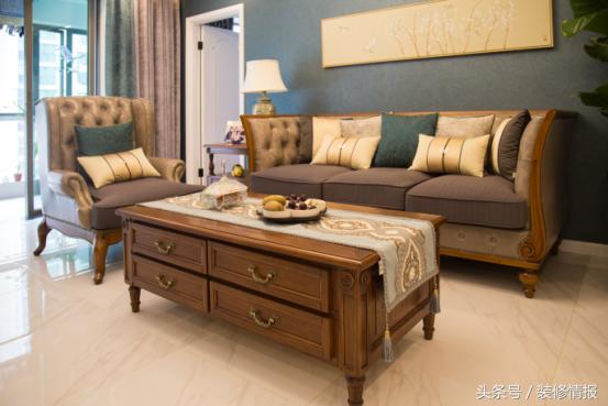 这样的美式家具，她说越看越用越喜欢