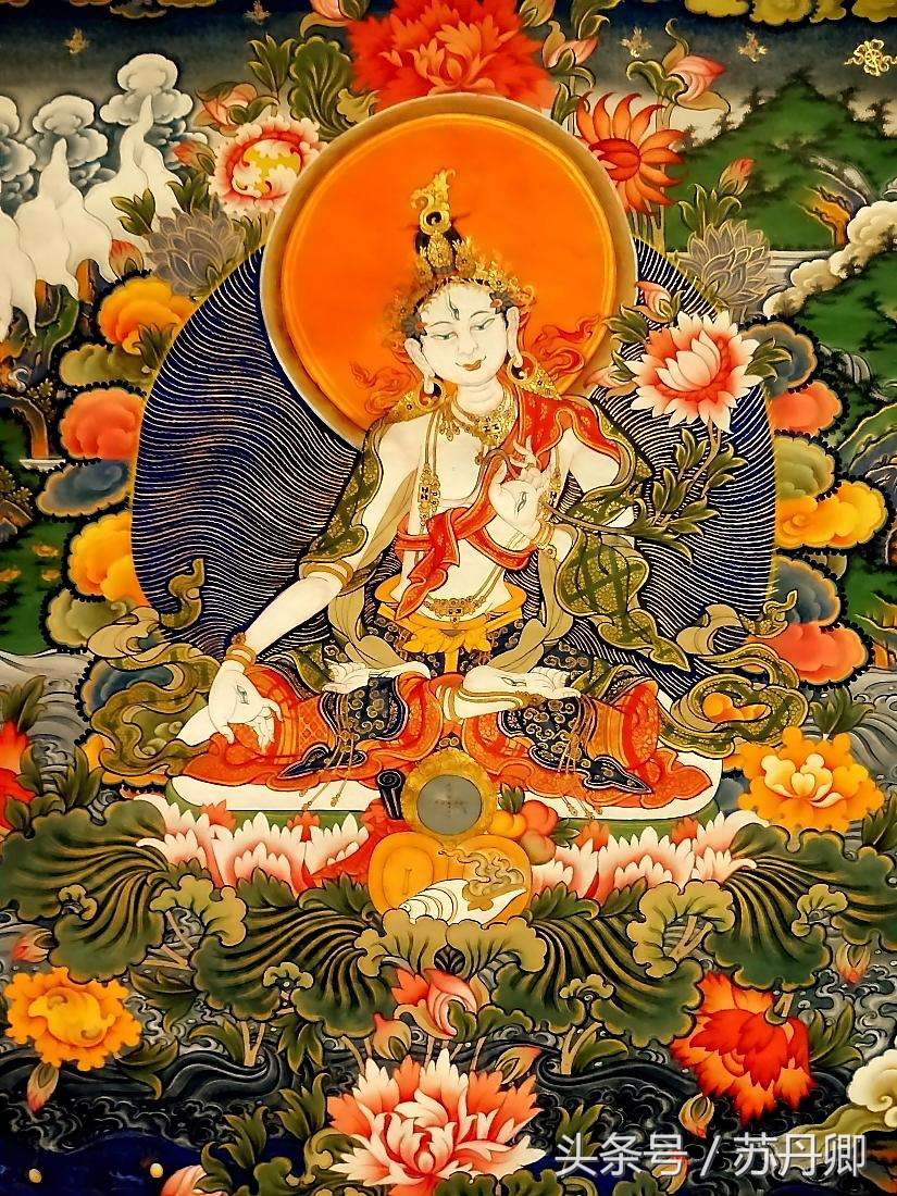 真正有收藏价值的唐卡,老藏西古格唐卡