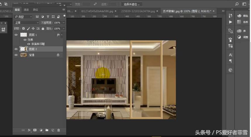 ps如何将人物调成玻璃质感,ps如何制作玻璃透光效果