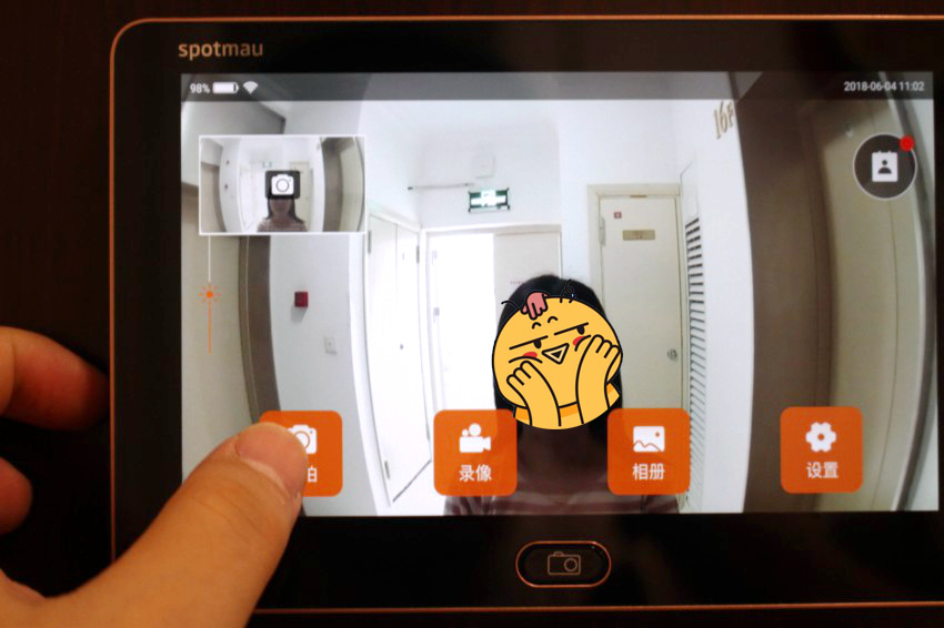 现代门神,斑点猫智能猫眼拆解