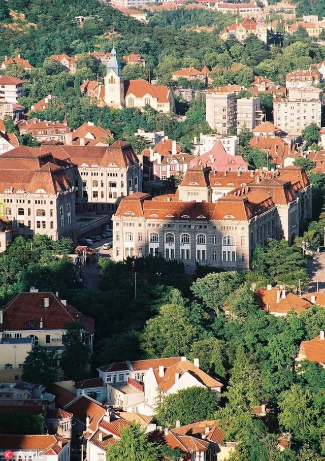 晚上在青岛吹着海风吃海鲜,青岛吹着海风吃着烧烤