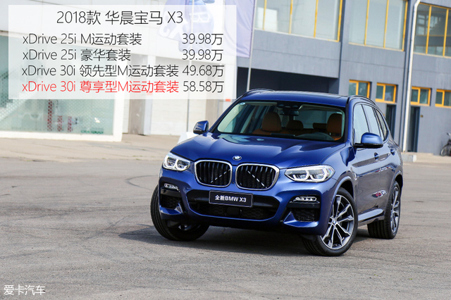 王闯试驾华晨宝马x3,不带l的轿车