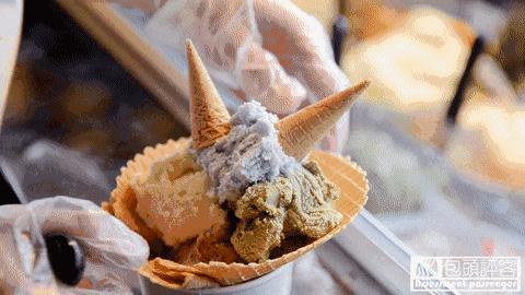 包头特色冰激凌,包头美食冰激淋