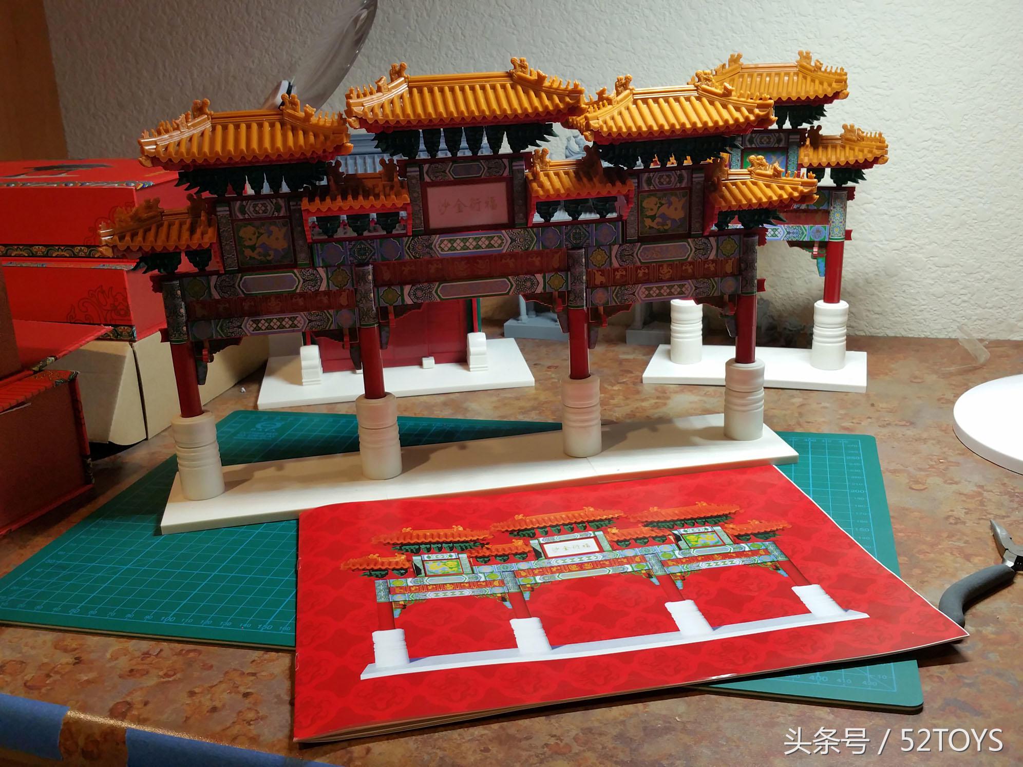 古建筑手办,中国古建筑手办