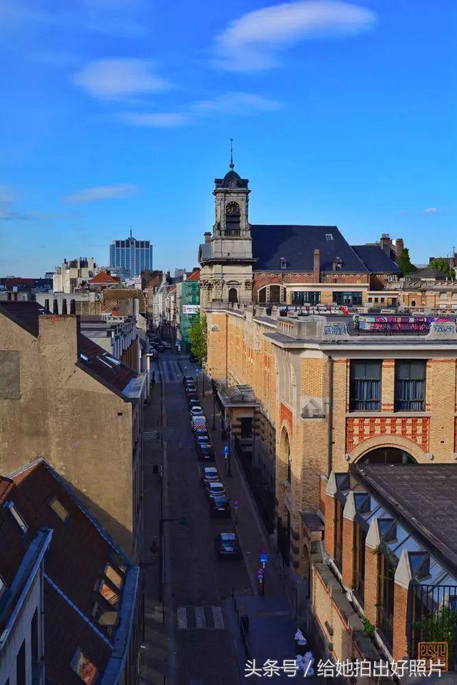 布鲁塞尔老街图,布鲁塞尔街头的美女