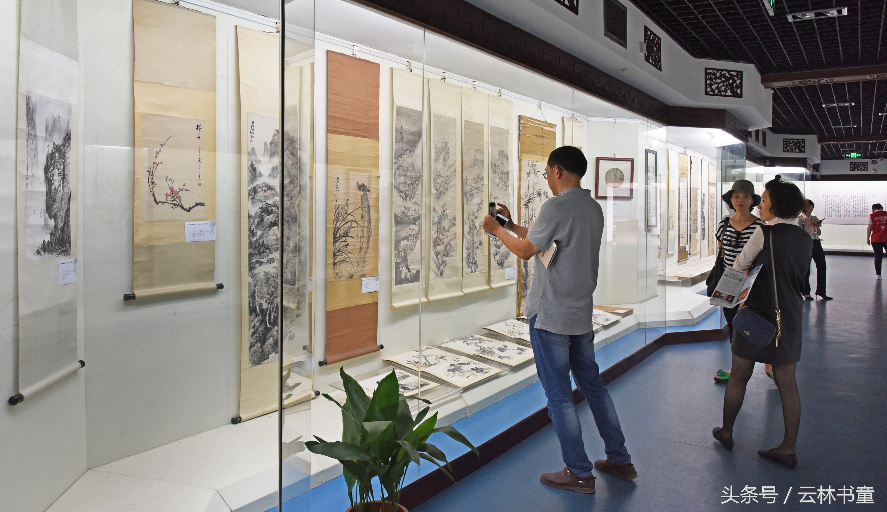 《丹青永茂│古今书画名家藏品展》在安庆中国黄梅戏博物馆展出