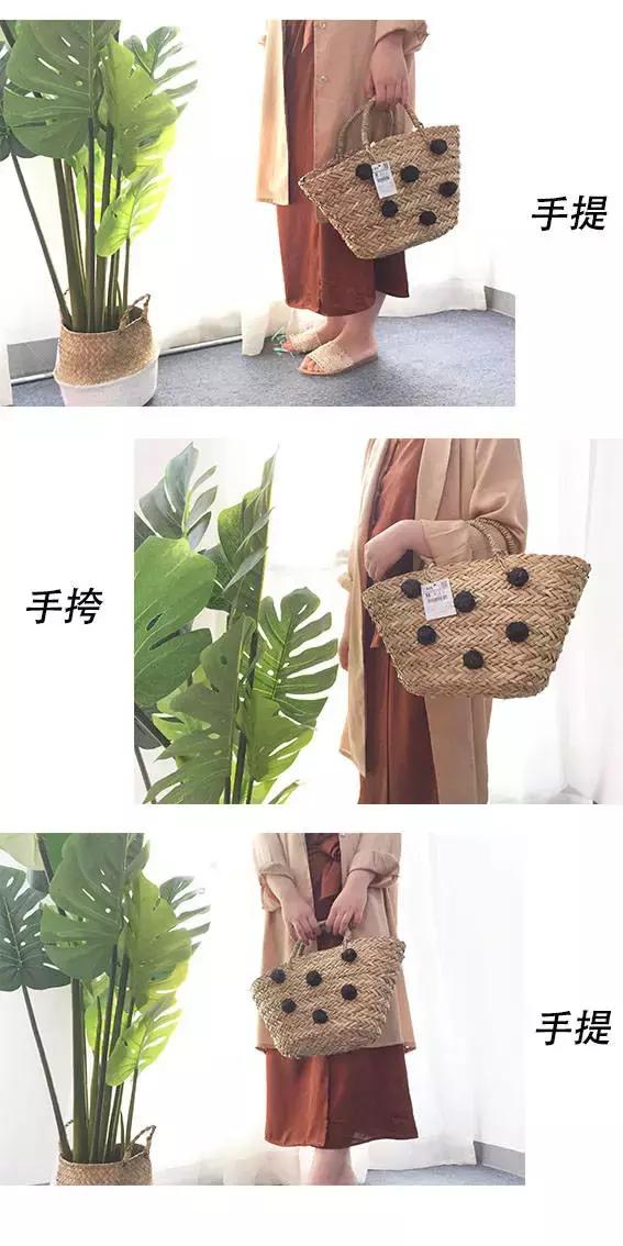 打败PVC透明包，草编包C位出道！