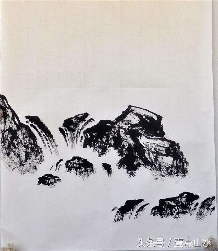 曾刚老师彩墨山水画,曾刚老师写意山水画技法视频
