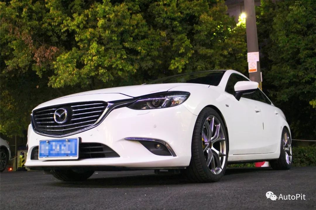 马自达阿特兹原车轮毂,马自达阿特兹纯进口改装