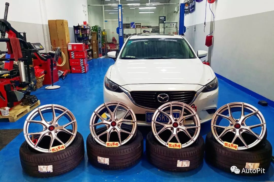 马自达阿特兹原车轮毂,马自达阿特兹纯进口改装
