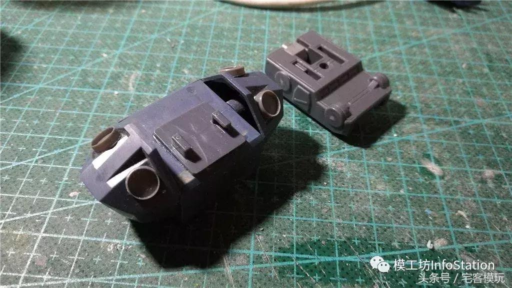 合金模型diy改装,模型制作机甲